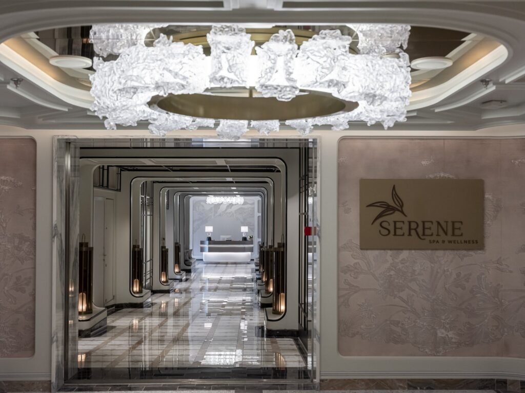 Serene Spa Entrance